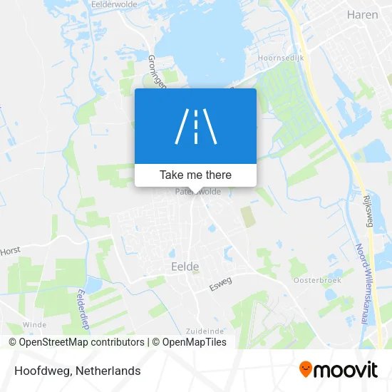 Hoofdweg map