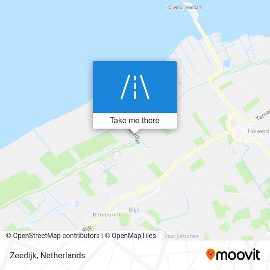 Zeedijk map