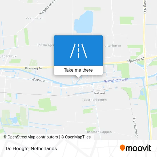 De Hoogte map