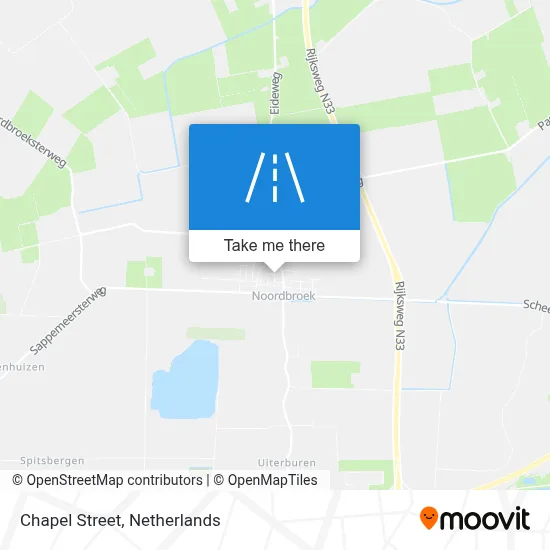 Kapelstraat map