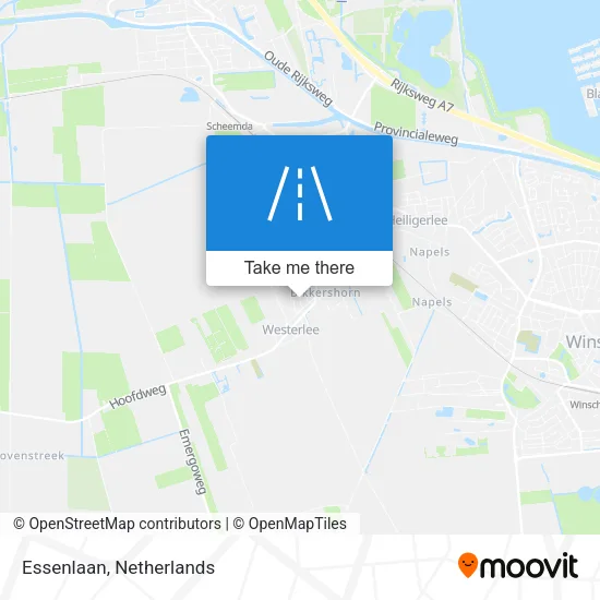 Essenlaan map