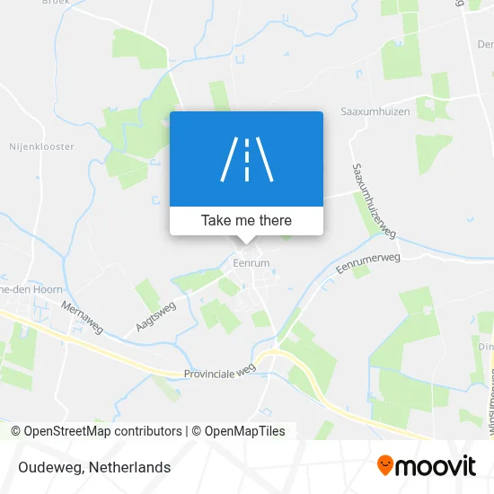 Oudeweg map