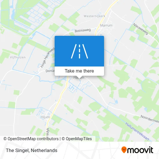 De Singel map