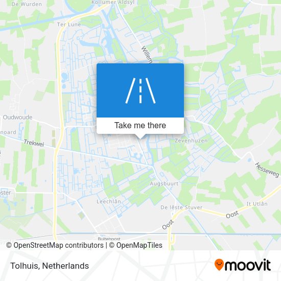 Tolhuis map