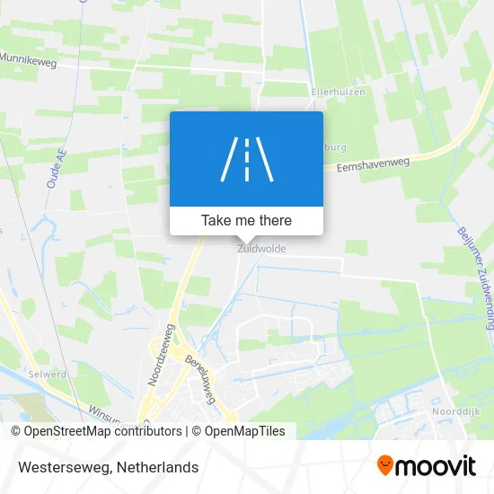 Westerseweg map