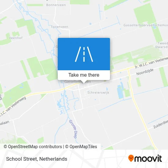 Schoolstraat map