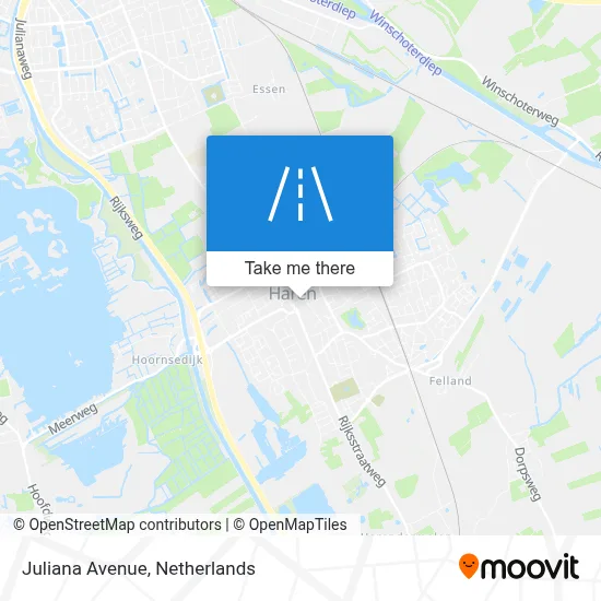 Julianalaan map