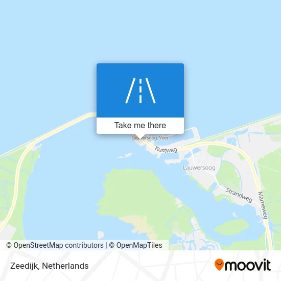 Zeedijk map