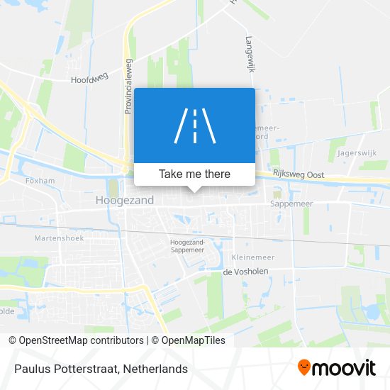 Paulus Potterstraat map