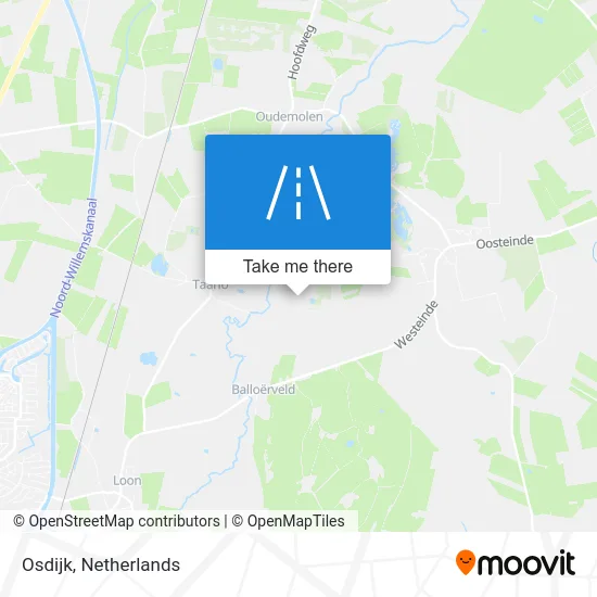 Osdijk Karte