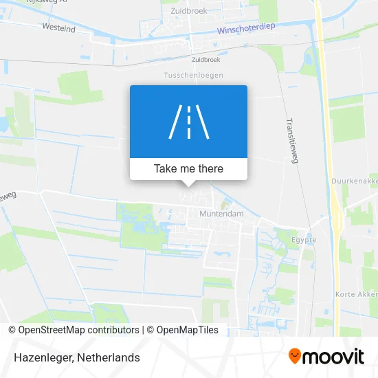 Hazenleger map
