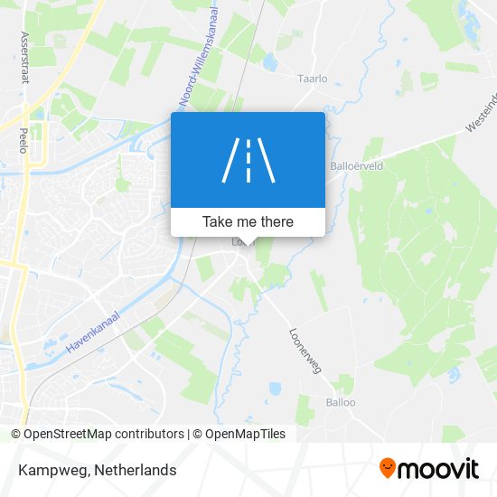 Kampweg map