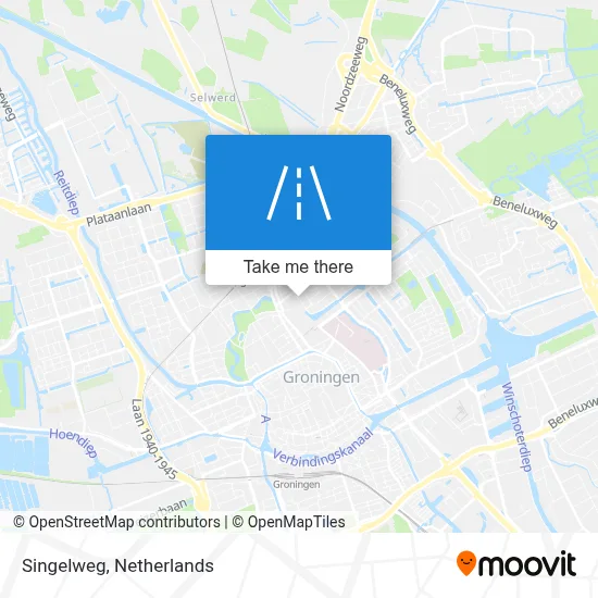 Singelweg map