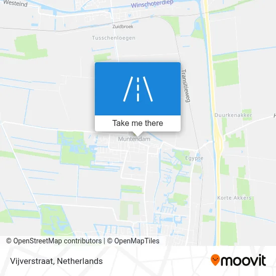 Vijverstraat map