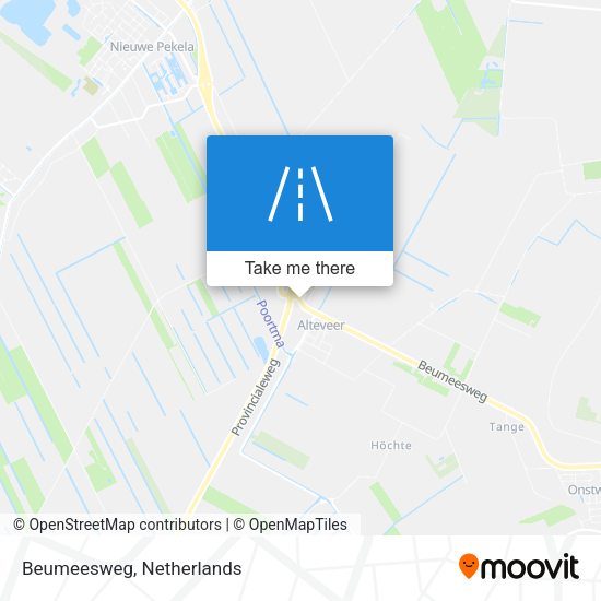 Beumeesweg map