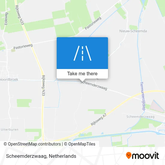 Scheemderzwaag map