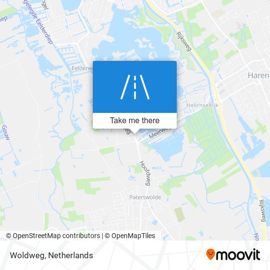 Woldweg map