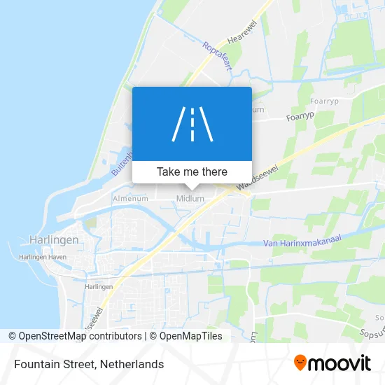 Fonteinstraat map
