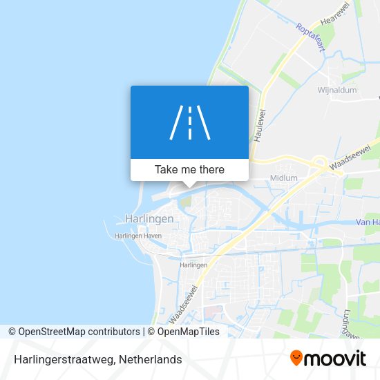 Harlingerstraatweg map