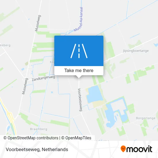 Voorbeetseweg map