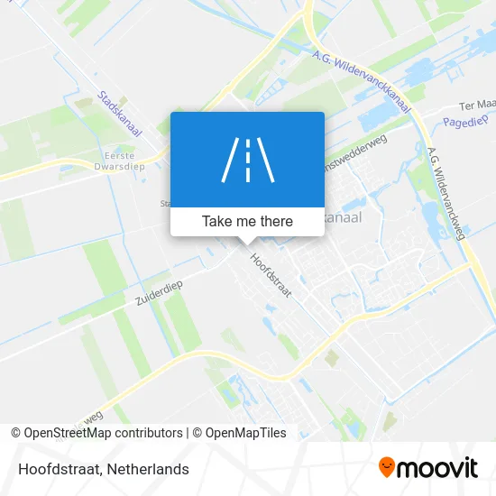 Hoofdstraat map