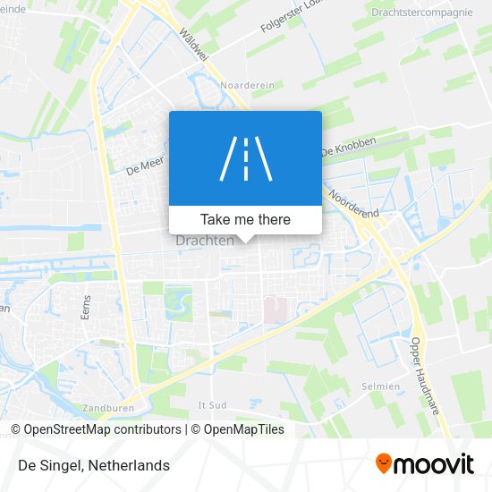 De Singel map