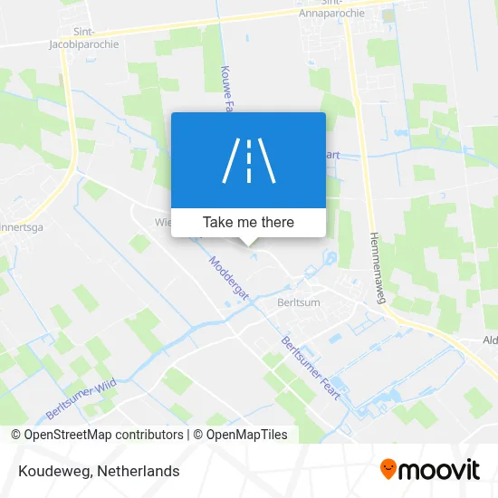 Koudeweg map