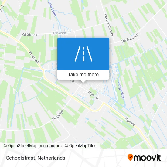 Schoolstraat map