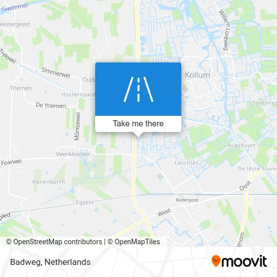 Badweg map