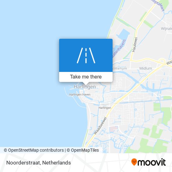 Noorderstraat Karte