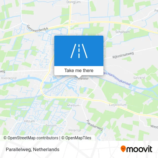 Parallelweg map