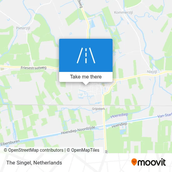 De Singel map