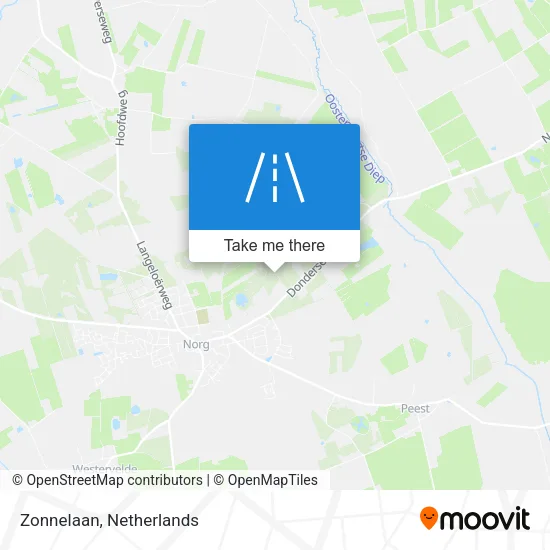 Zonnelaan map