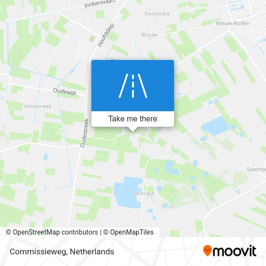 Commissieweg map