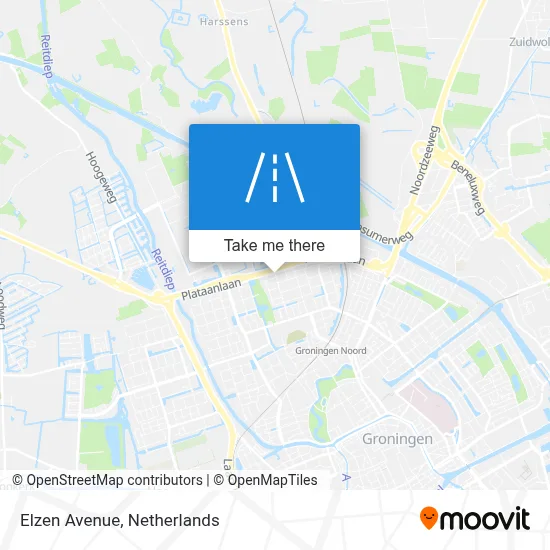 Elzenlaan map