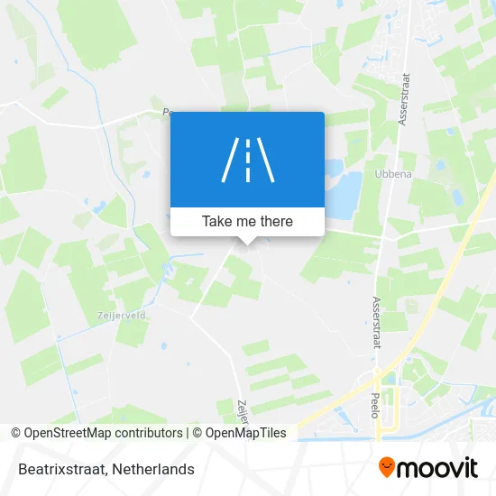 Beatrixstraat map