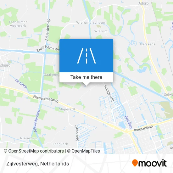 Zijlvesterweg map