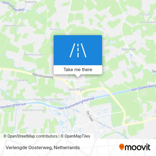 Verlengde Oosterweg map