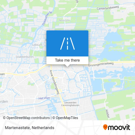 Martenastate map