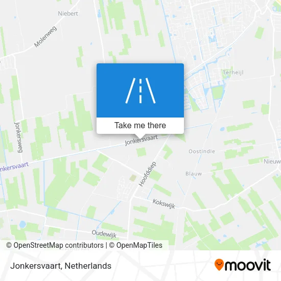 Jonkersvaart map