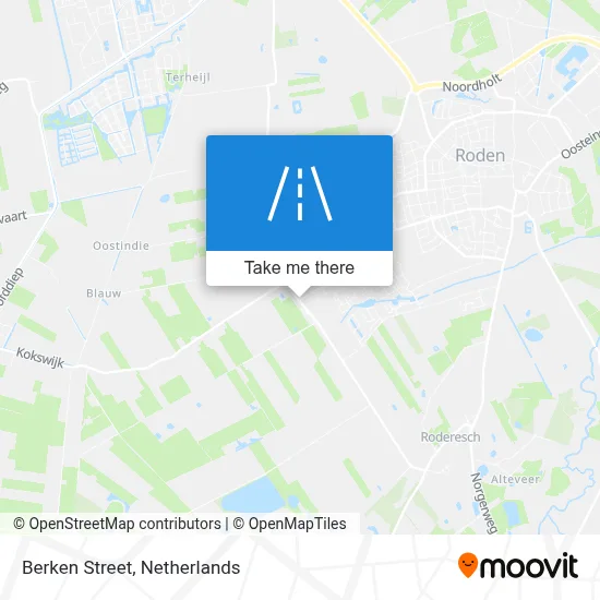 Berkenstraat map
