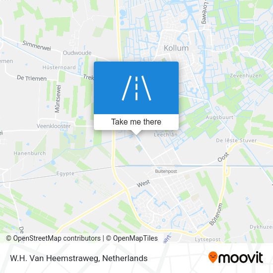 W.H. Van Heemstraweg map