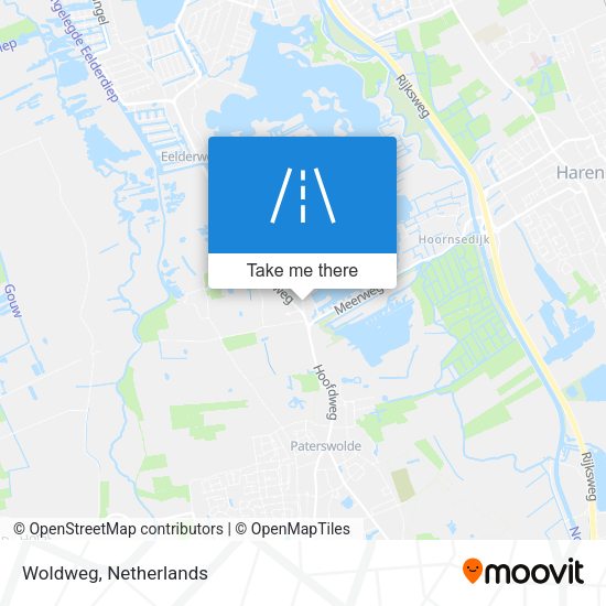 Woldweg map