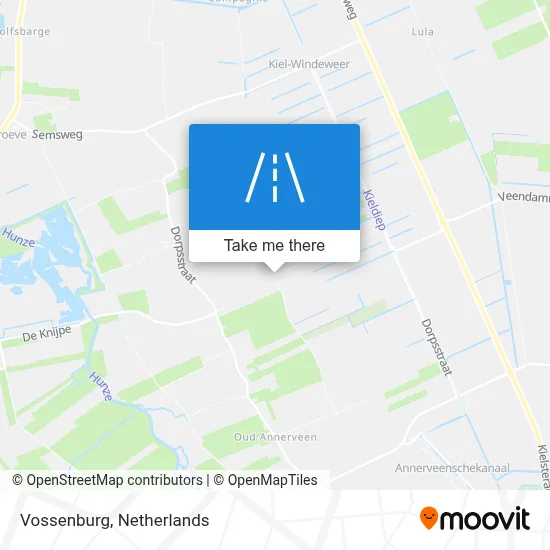 Vossenburg Karte