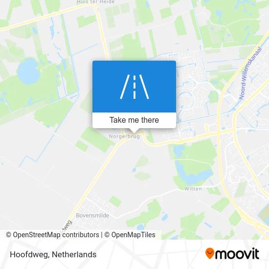 Hoofdweg map