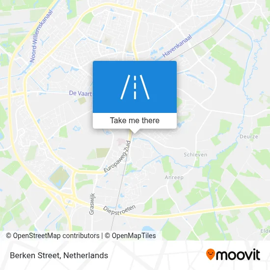 Berkenstraat map