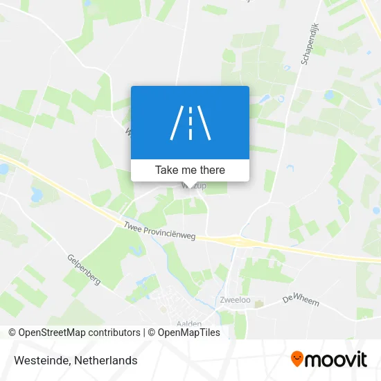 Westeinde map