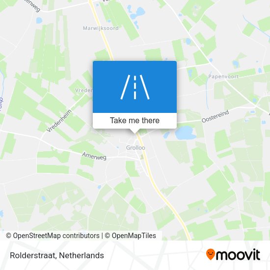 Rolderstraat map