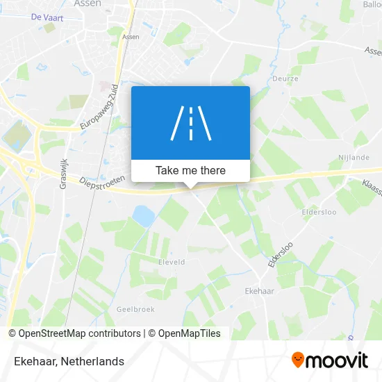 Ekehaar map