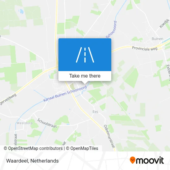 Waardeel map